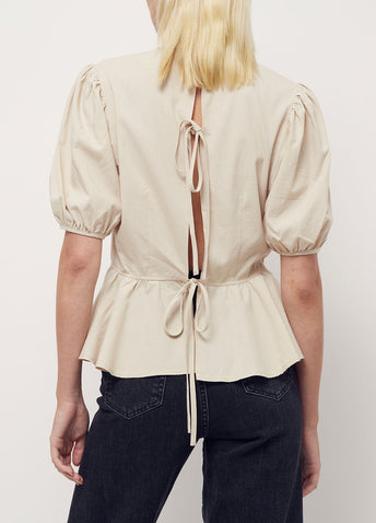 Elia Peplum Blouse