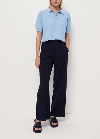 Boucle Short-sleeve Polo Shirt