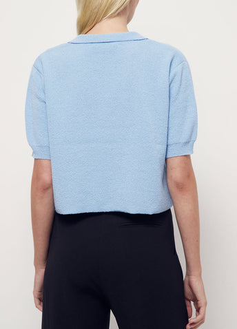 Boucle Short-sleeve Polo Shirt