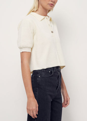 Boucle Short-sleeve Polo Shirt