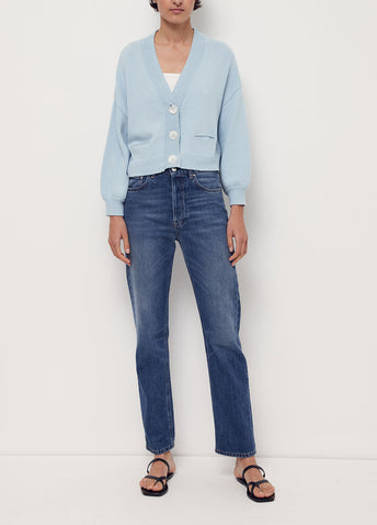 Marco Cropped Cotton Cardigan