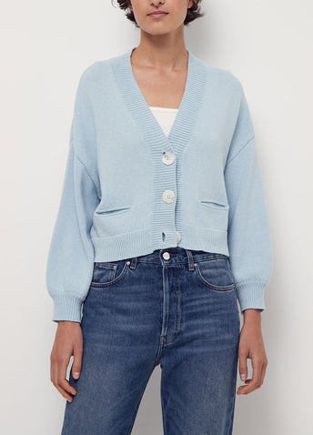 Marco Cropped Cotton Cardigan