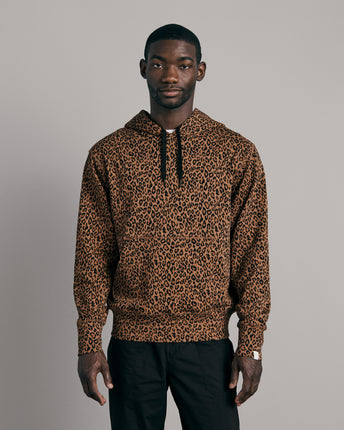 All Over Leopard Hoodie