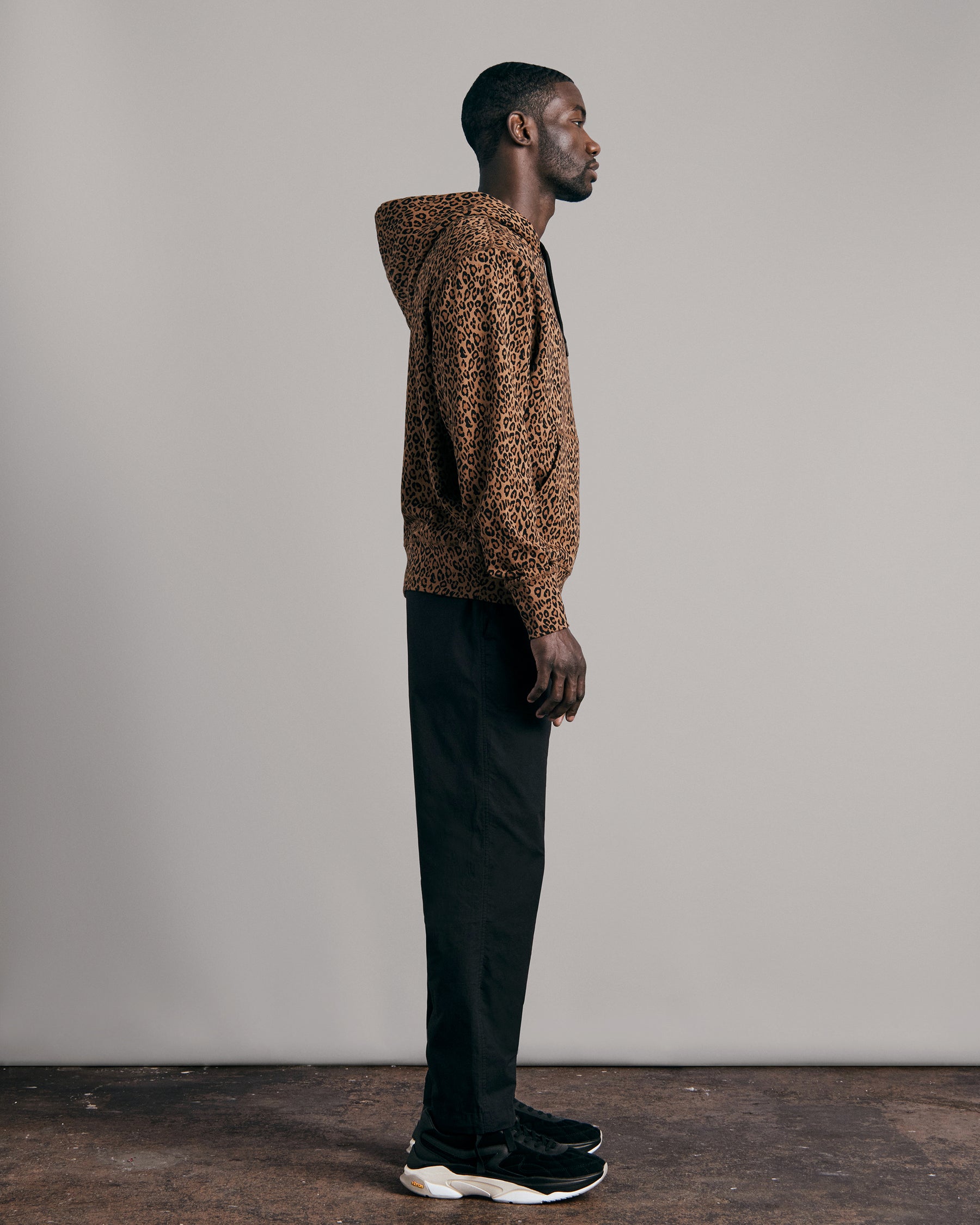 All Over Leopard Hoodie
