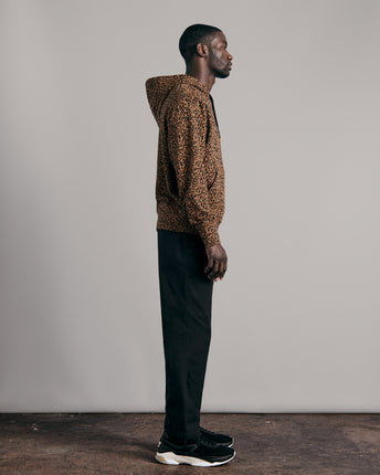 All Over Leopard Hoodie