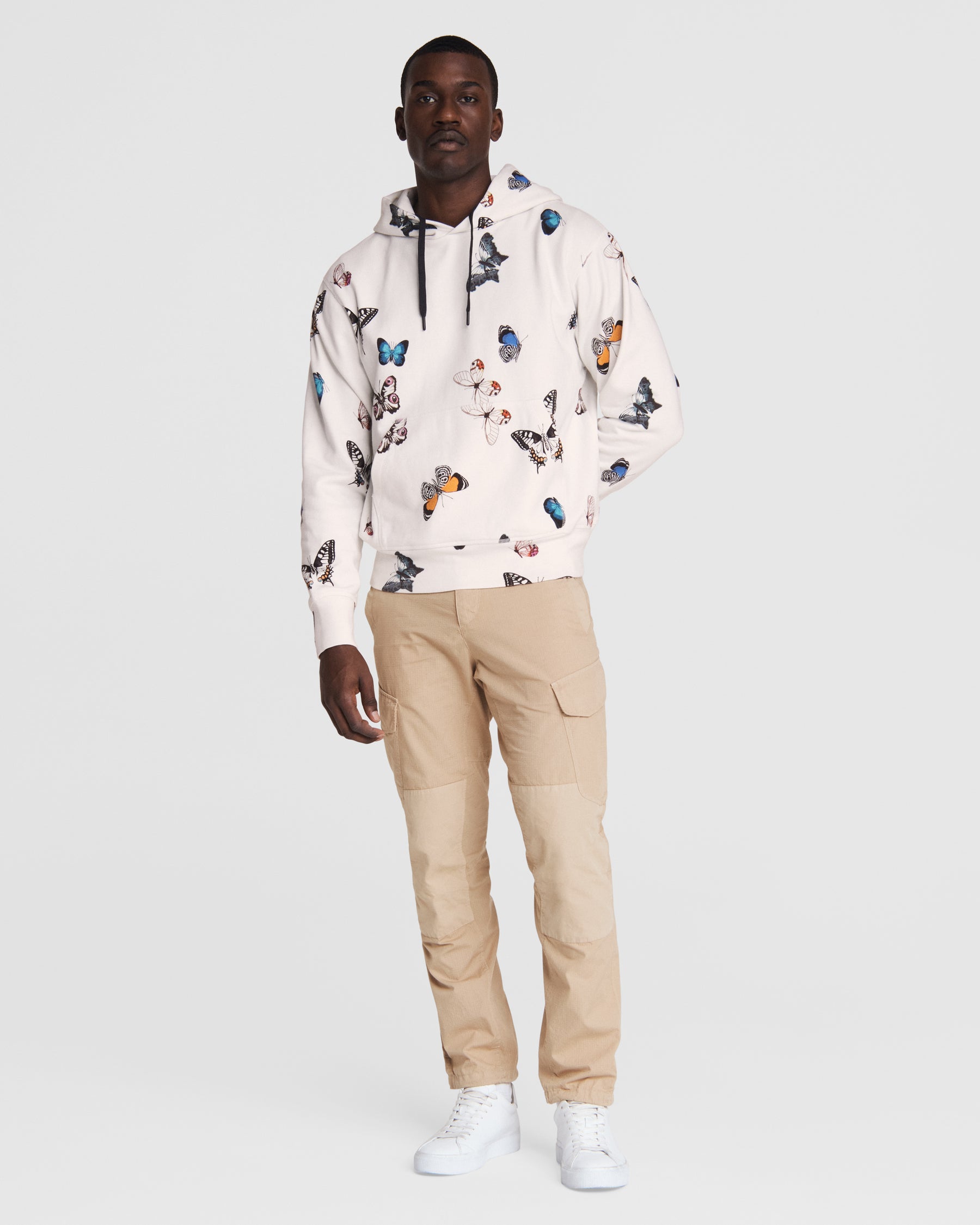 City Terry Printed Hoodie