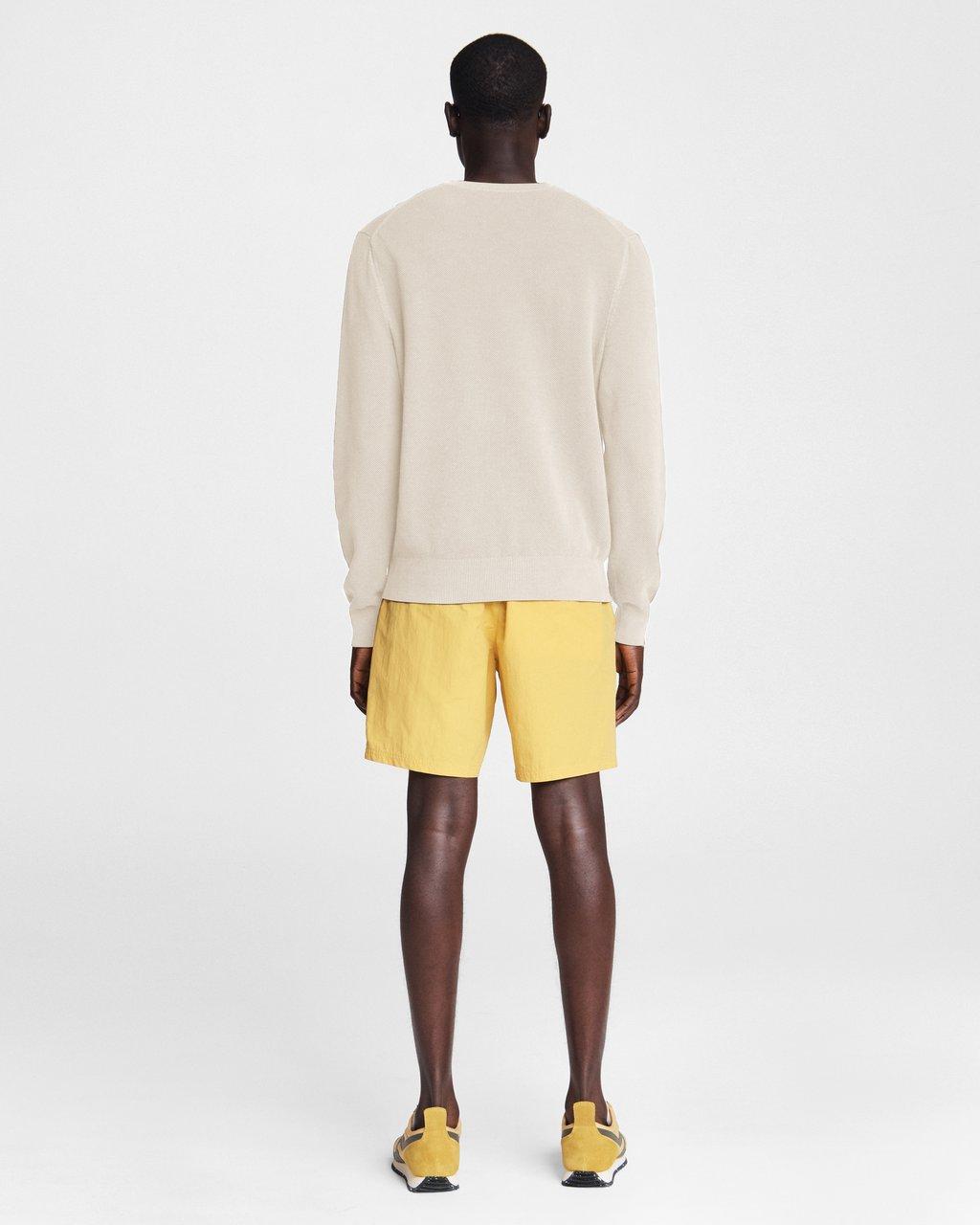 Hemp Pique Crewneck Sweater