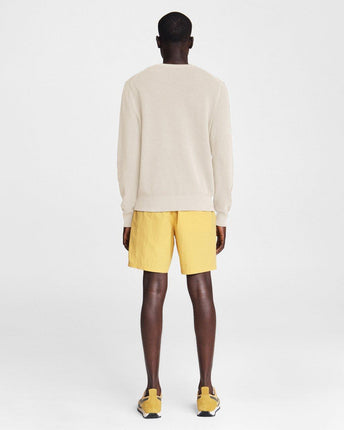 Hemp Pique Crewneck Sweater