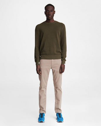 Hemp Pique Crewneck Sweater