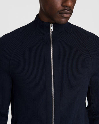 Dexter Zip Through Sweater