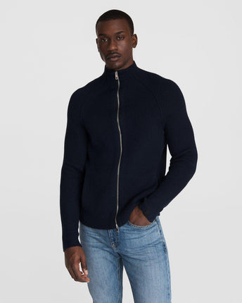 Dexter Zip Through Sweater