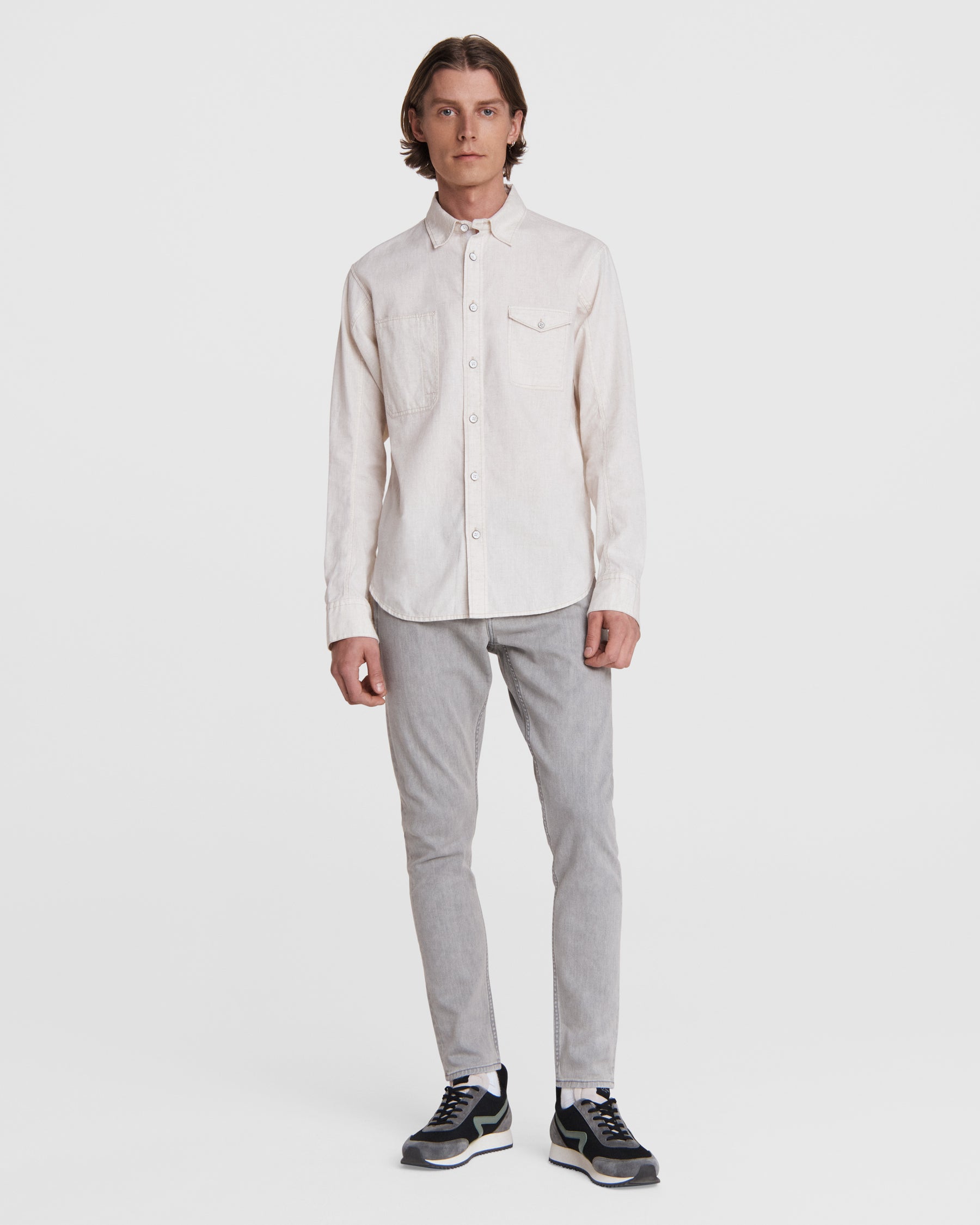 Engineered Linen Shirt