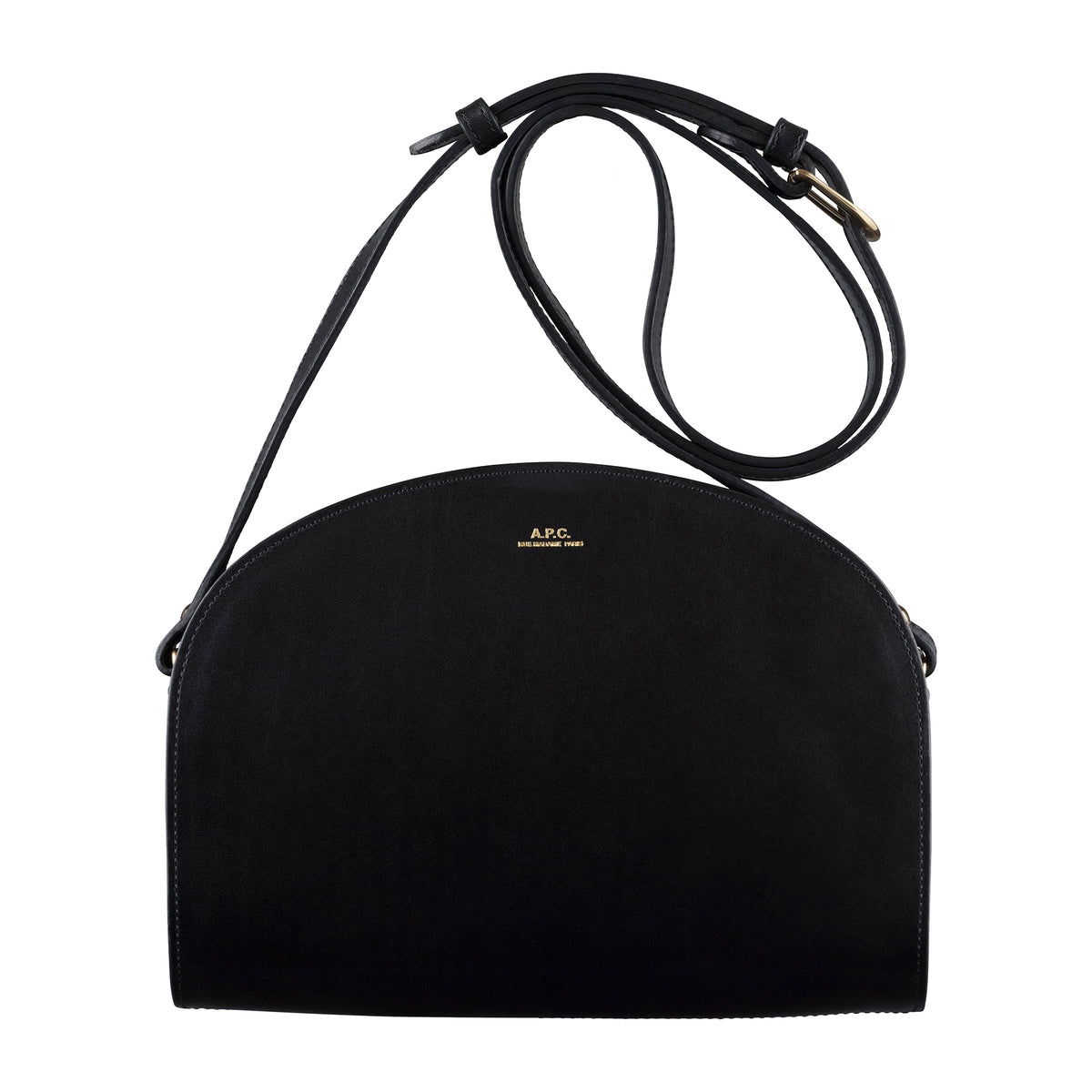 Apc black online demi lune bag