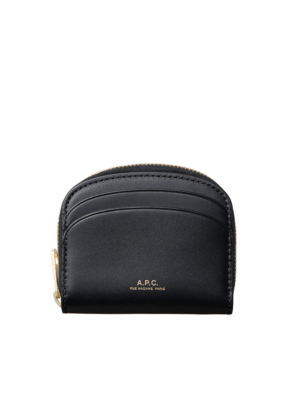 A.P.C. - Demi-Lune Mini Compact Wallet - Wallet,All Products : American Fashion Style Bags On Sale A.P.C. - Demi-Lune Mini Compact Wallet - Wallet,All Products : American Fashion Style Bags On Sale