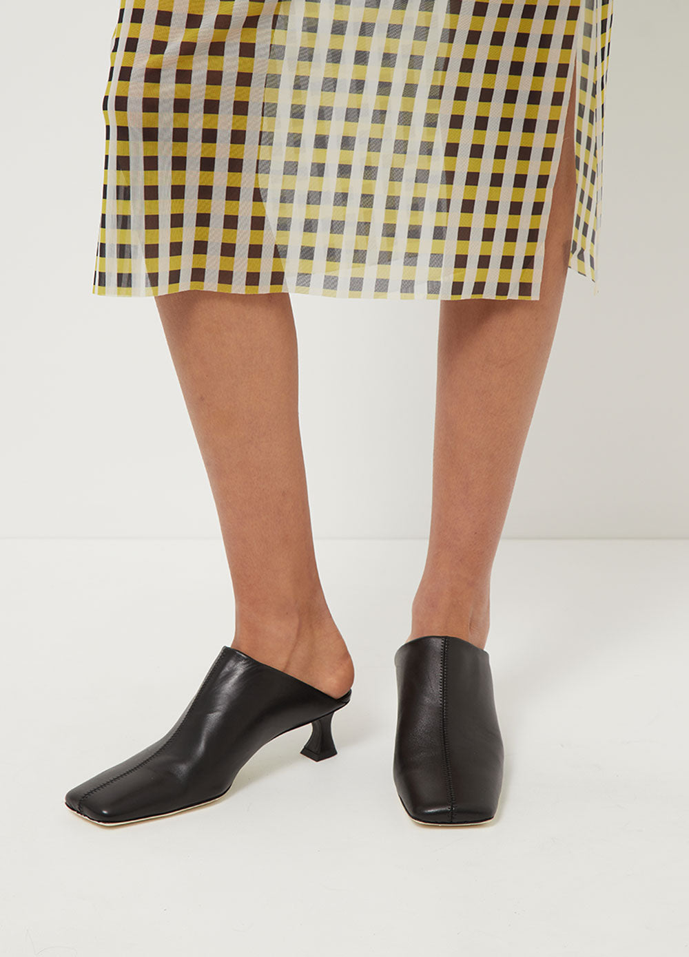 Square Toe Mules