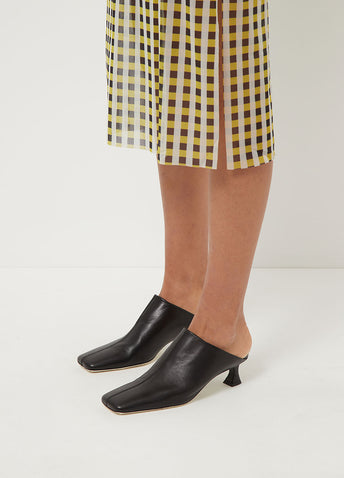 Square Toe Mules