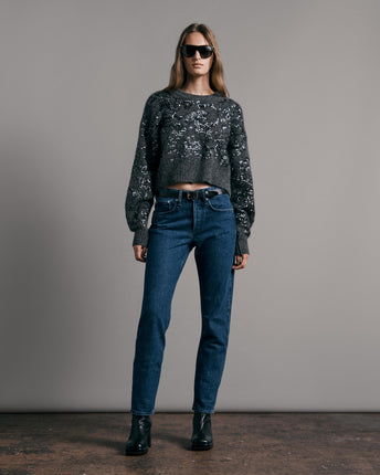 Rosa Mid-Rise Boyfriend Jeans