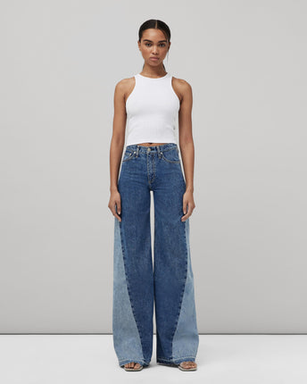 Sofie Two-Tone Jeans