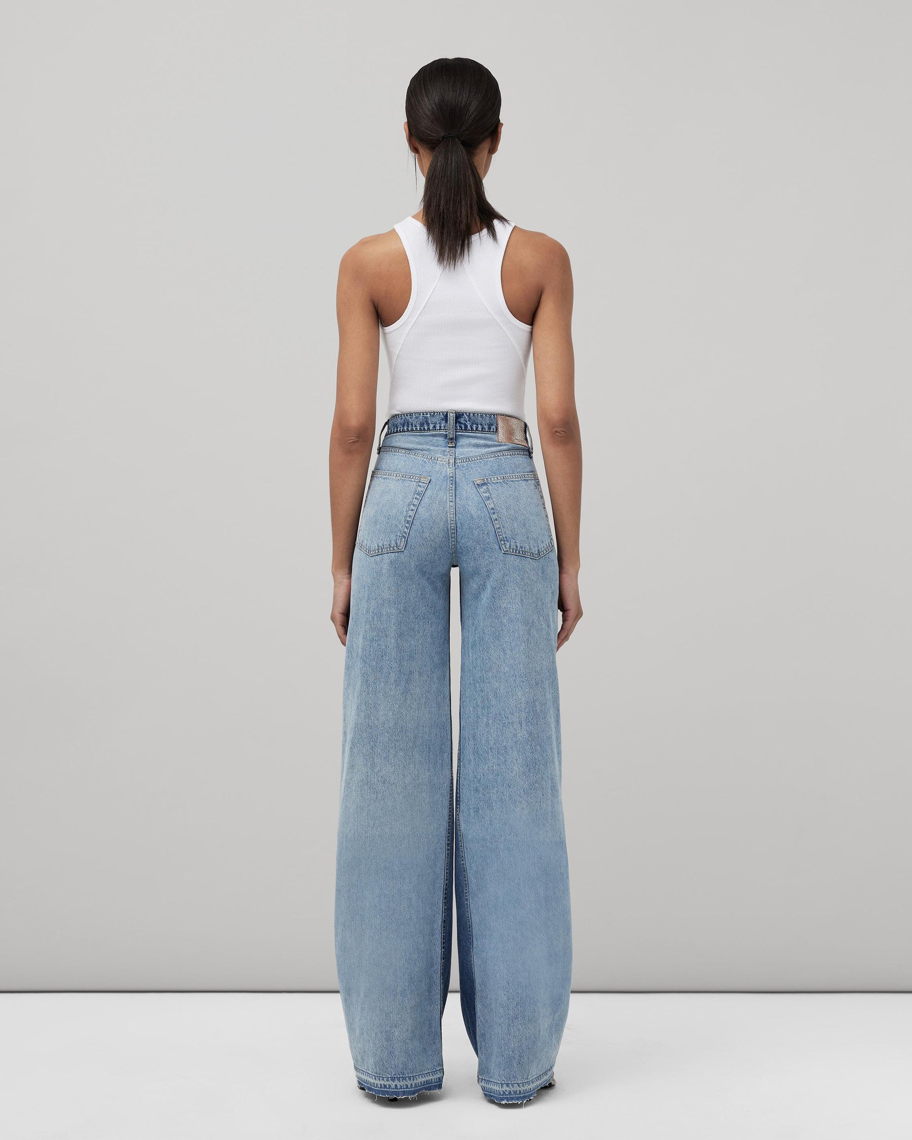 Sofie Two-Tone Jeans