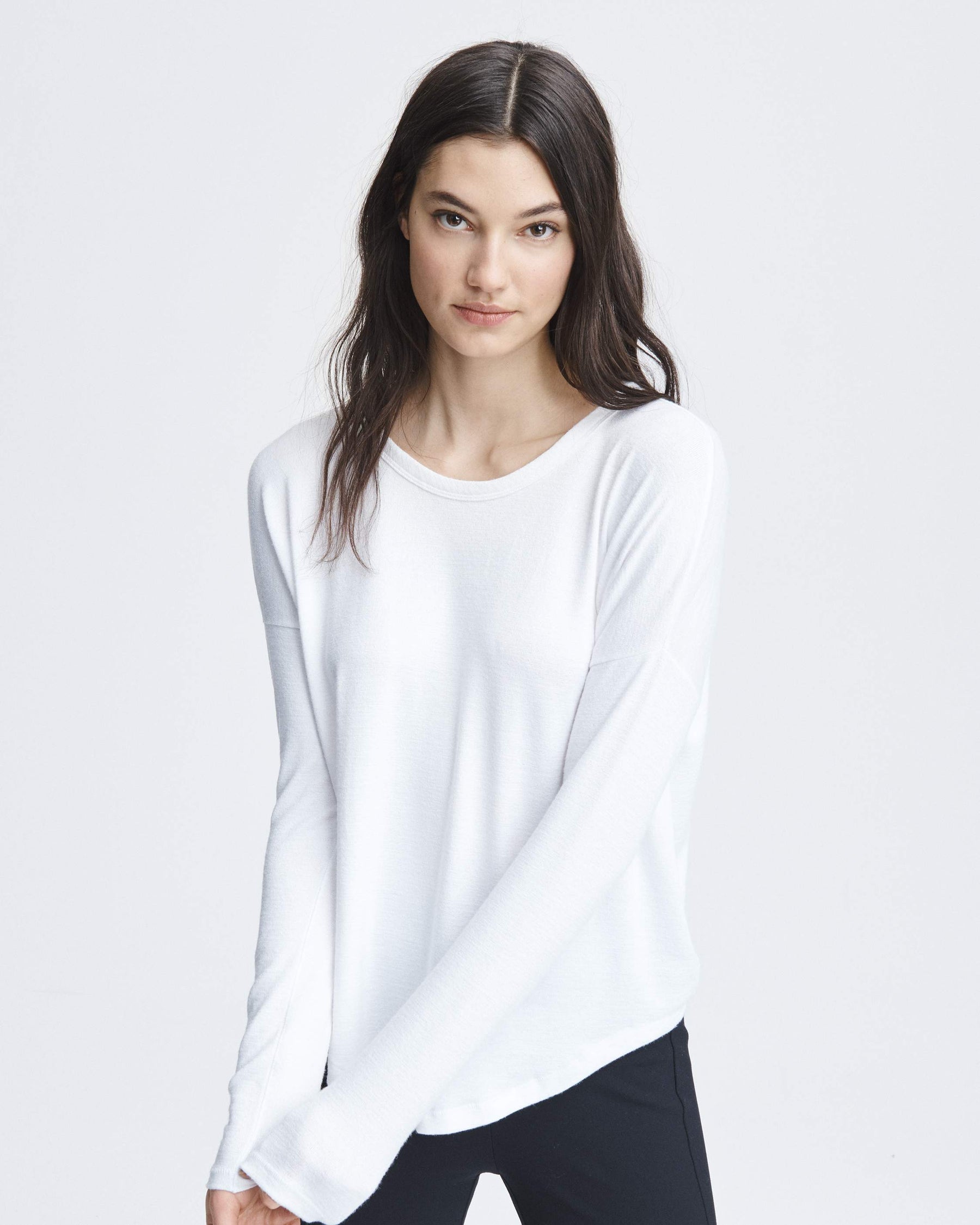 Knit Long-Sleeve T-Shirt