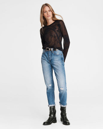 Valencia Floral Long-sleeve T-shirt