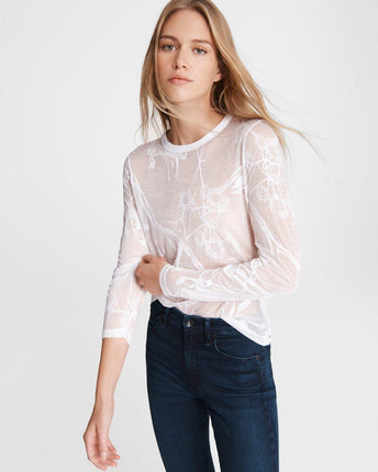Valencia Floral Long-sleeve T-shirt
