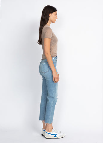 Mandee Cashmere Short-sleeve Knit