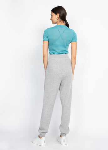 Mandee Cashmere Short-sleeve Knit