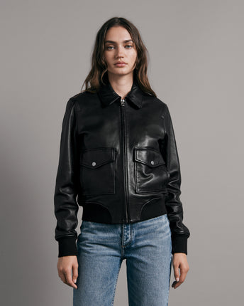 Andrea Leather Jacket