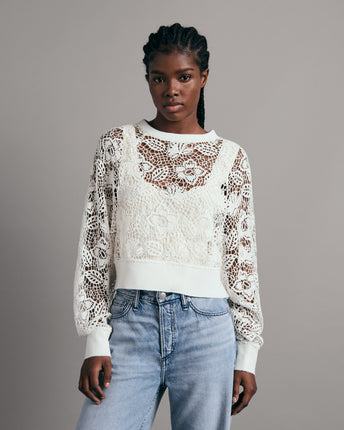 Aleah Crochet Top