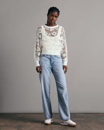 Aleah Crochet Top