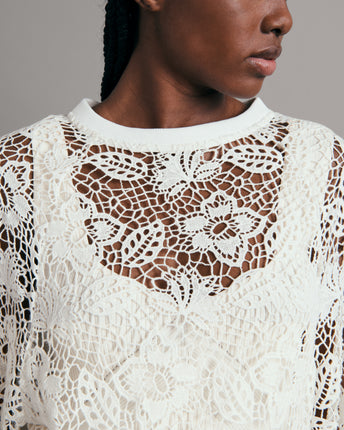 Aleah Crochet Top