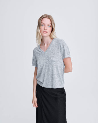 Avryl V-neck Short Sleeve T-shirt