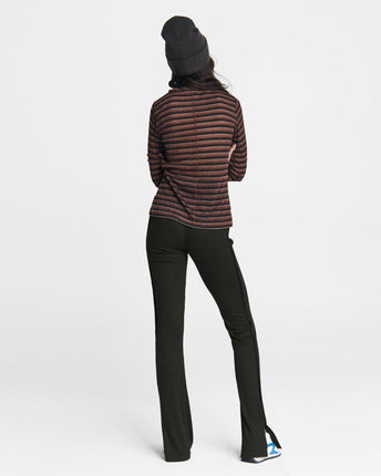 The Knit Rib Flare Pants