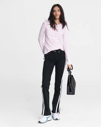 Slub Slim Long-Sleeve