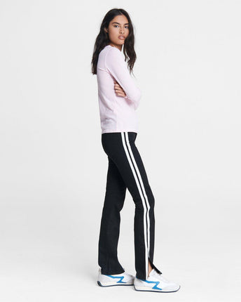 Slub Slim Long-Sleeve
