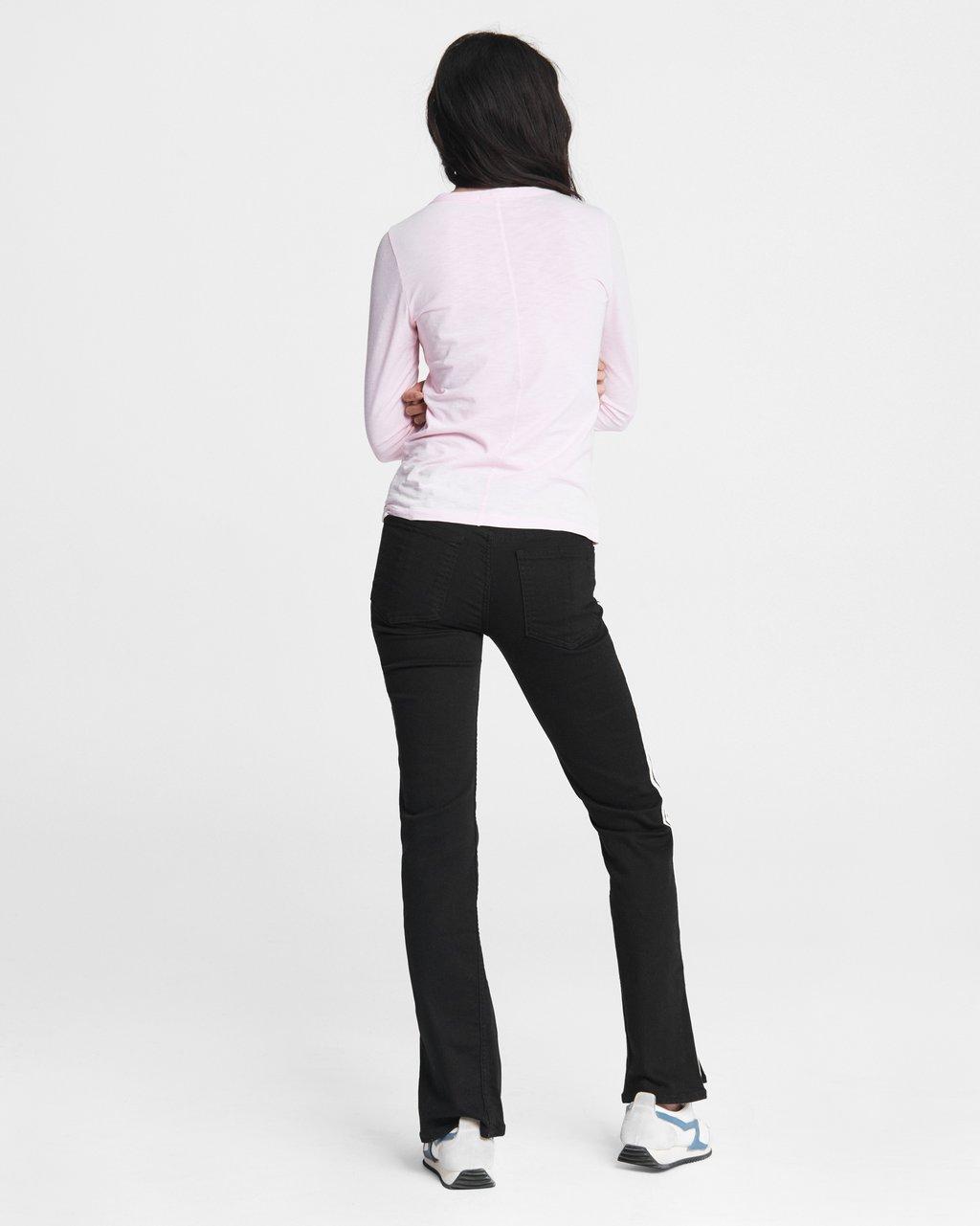 Slub Slim Long-Sleeve