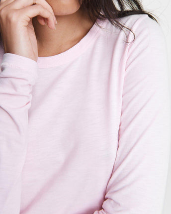 Slub Slim Long-Sleeve