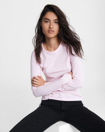 Slub Slim Long-Sleeve