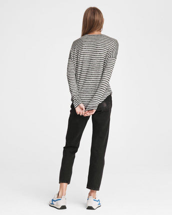 The Knit Striped Long-Sleeve