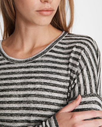 The Knit Striped Long-Sleeve