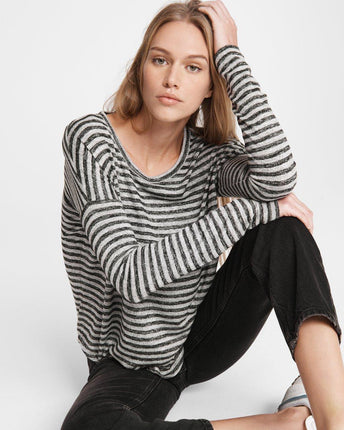 The Knit Striped Long-Sleeve