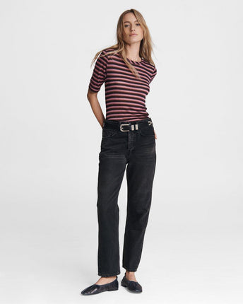 Striped Metallic T-shirt