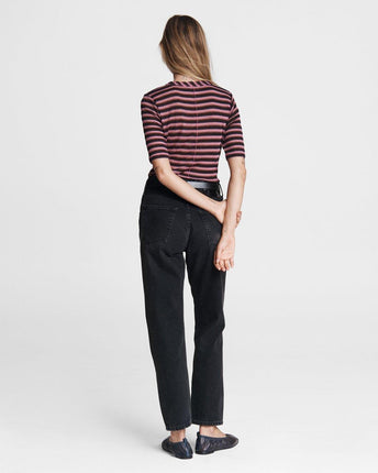 Striped Metallic T-shirt