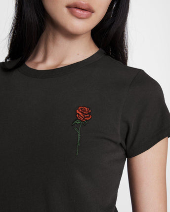 Rose Script T-shirt