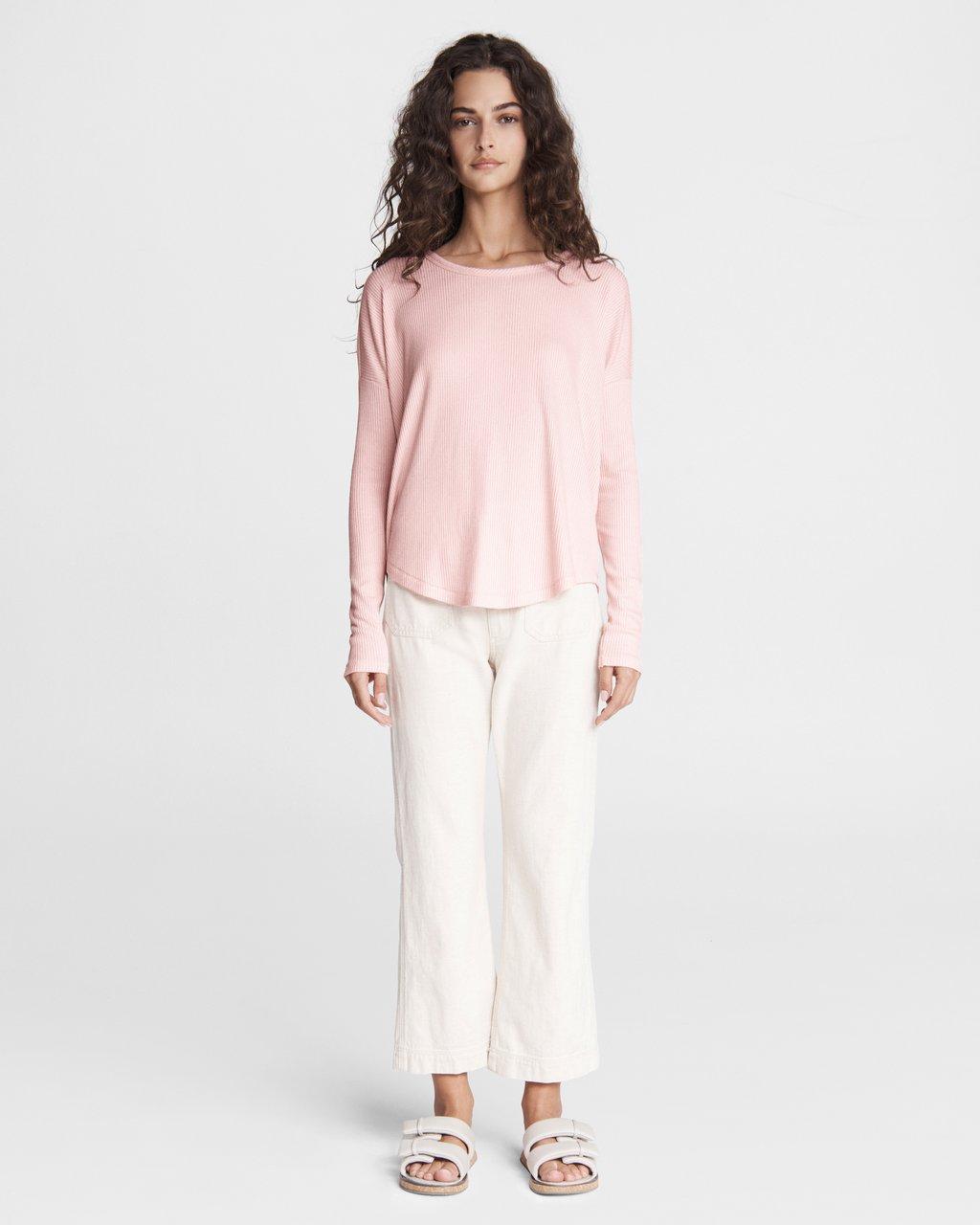 The Knit Rib Long-Sleeve Top