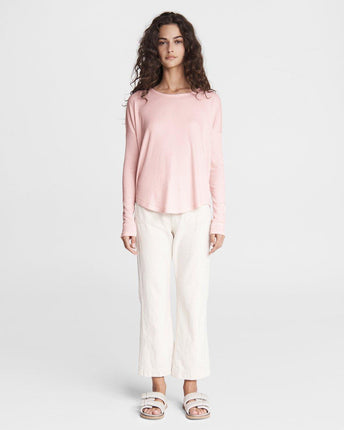 The Knit Rib Long-Sleeve Top
