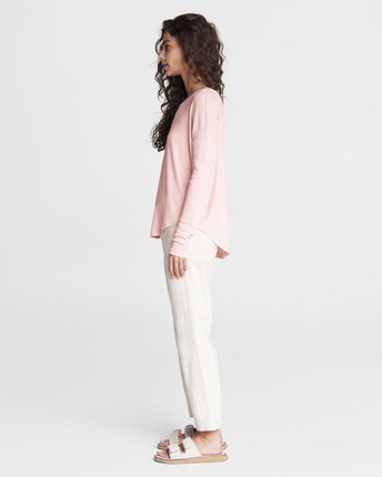 The Knit Rib Long-Sleeve Top