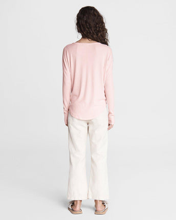 The Knit Rib Long-Sleeve Top