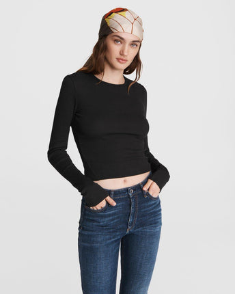 The Essential Rib Long Sleeve T-Shirt